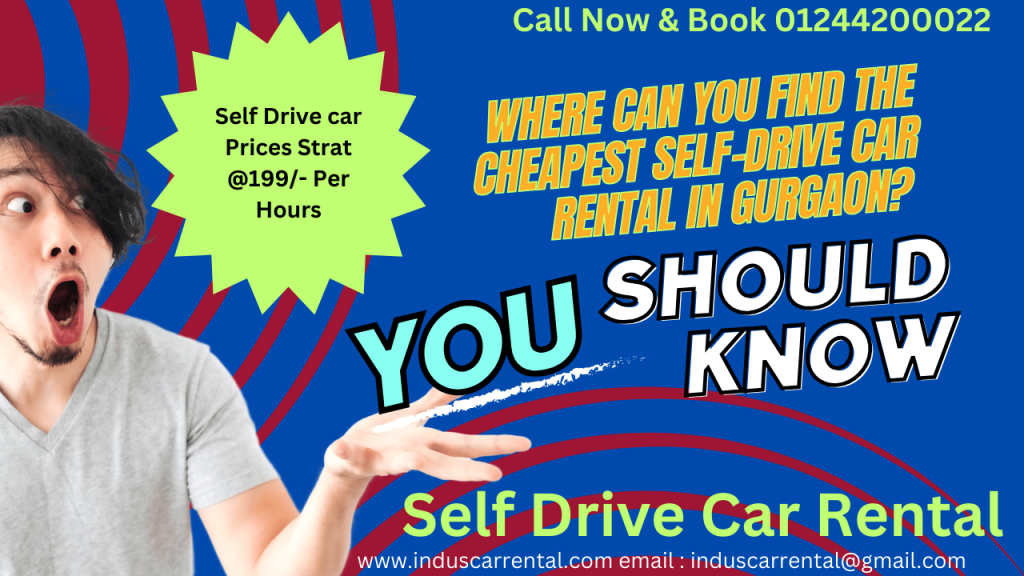 Affordable Self Drive Cars in Gurgaon - Indus Car Rental 1 Indus Car Rental is a very affordable self-drive car rental company that you can recommend for Gurgaon.