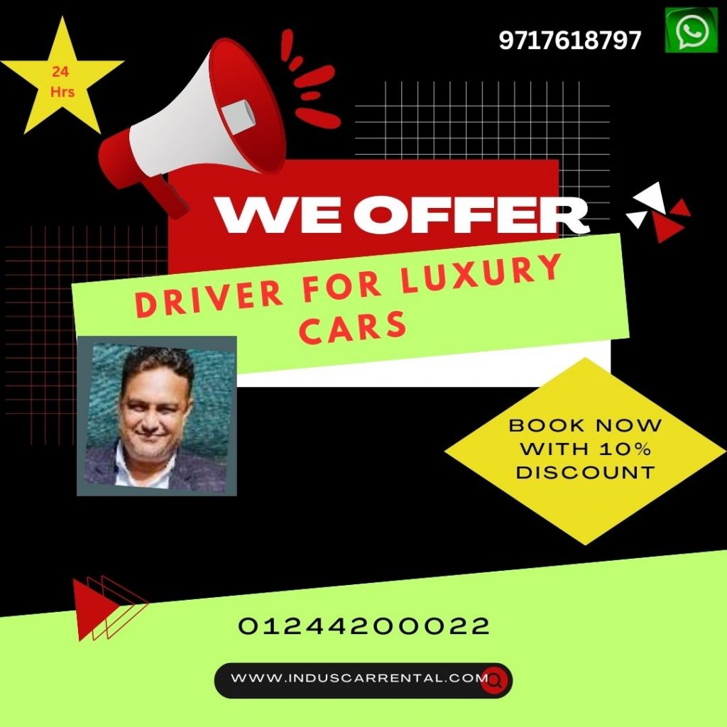 Hire a Professional Driver for Luxury Cars in DLF Area 1 Driver For Luxury Cars