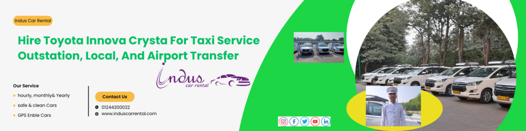 Best Innova Taxi Service In Gurgaon | Hire Crysta & Hycross Cars 1 Gurgaon taxi Service Banner