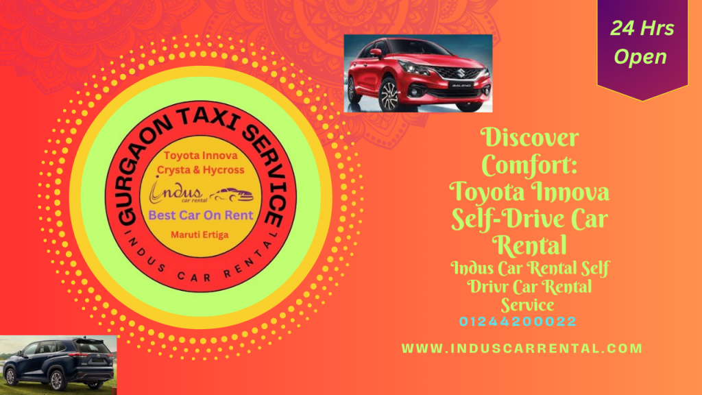 Discover Comfort: Toyota Innova Self-Drive Car Rental 1
"Experience Comfort and Versatility: Toyota Innova Self-Drive Car Rental by Indus in Gurgaon"