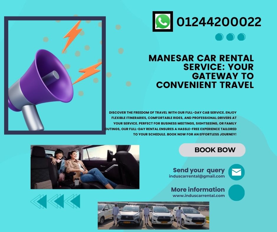 Manesar Car Rental Service: Your Gateway to Convenient Travel 1 manesar car rental