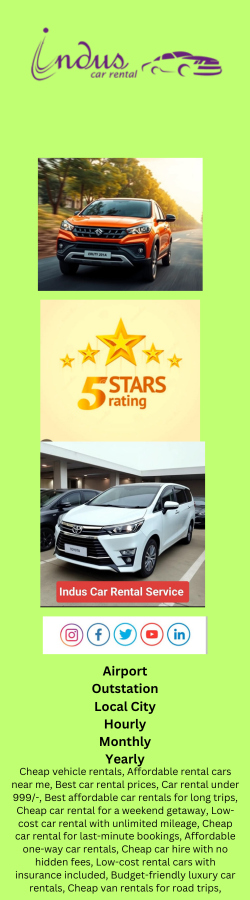 Low-Cost Car Rental Service