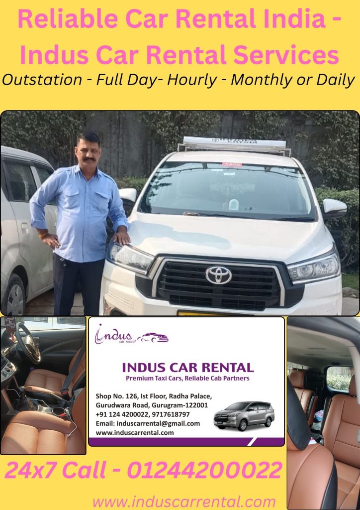 Hire a 7 Seater Car for Outstation Trips from Delhi 9355361005 3 Car Rental Services